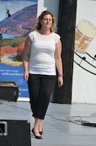 Leanne Aucoin step‑dancing