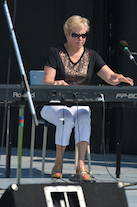 Betty Lou Beaton on keyboard