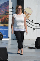 Leanne Aucoin step‑dancing