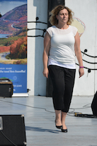 Leanne Aucoin step‑dancing