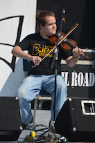 Donald Jones on fiddle