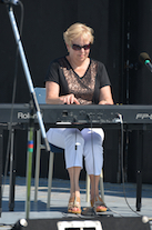 Betty Lou Beaton on keyboard