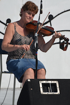 Marlene Gallant on fiddle