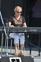 Betty Lou Beaton on keyboard