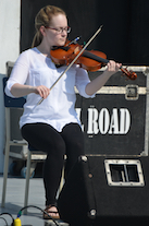 Mckayla MacNeil on fiddle