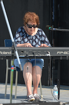 Janet Cameron on keyboard