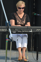 Betty Lou Beaton on keyboard
