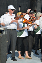 The Cape Breton Fiddlers’ Association plays a set in tribute