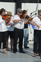 The Cape Breton Fiddlers’ Association plays a set in tribute