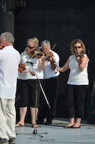 The Cape Breton Fiddlers’ Association plays a set in tribute
