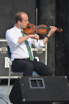 Bradley Reid on fiddle