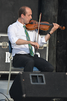 Bradley Reid on fiddle