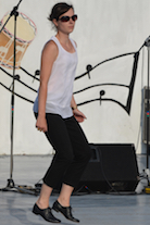Stephanie MacDonald step-dancing