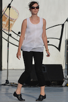 Stephanie MacDonald step-dancing