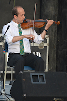 Bradley Reid on fiddle