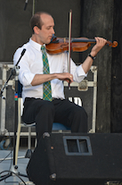 Bradley Reid on fiddle