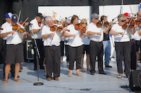 The Cape Breton Fiddlers’ Association plays a set in tribute