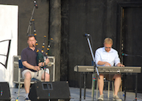 Keith MacDonald on Highland bagpipes accompanied by Adam Young on keyboard