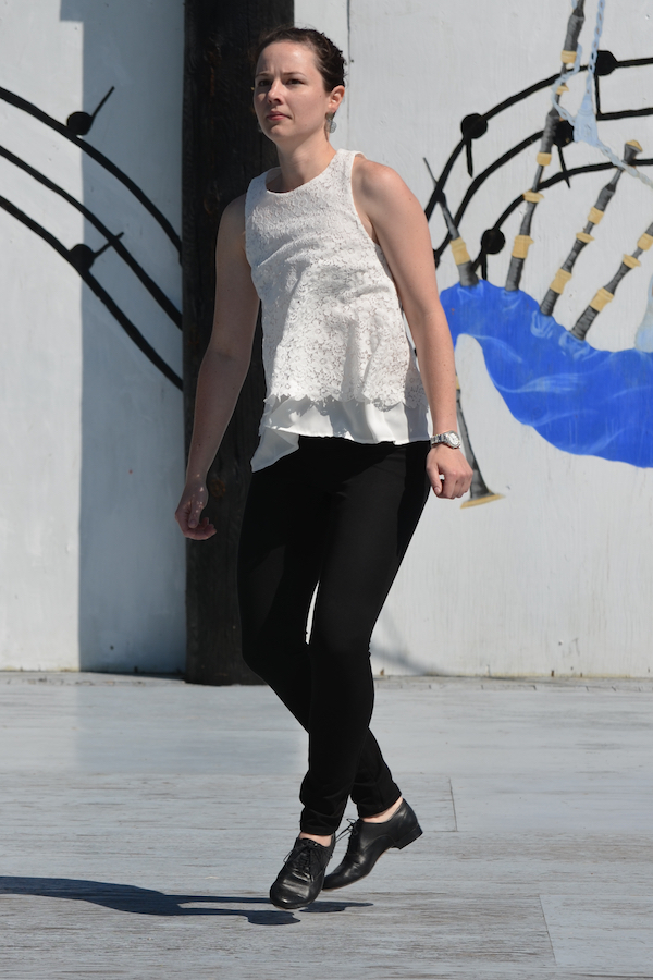 Stephanie MacDonald step‑dancing
