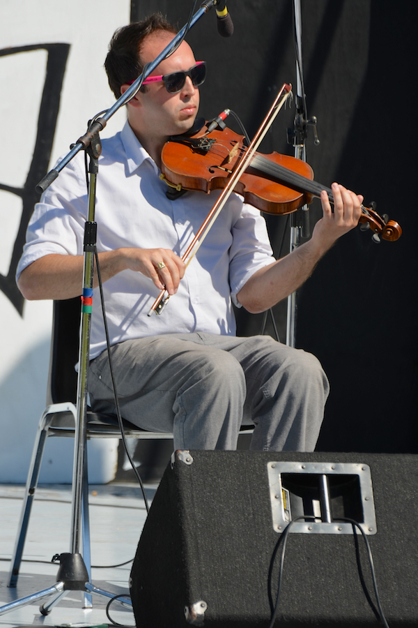Kolten MacDonell on fiddle