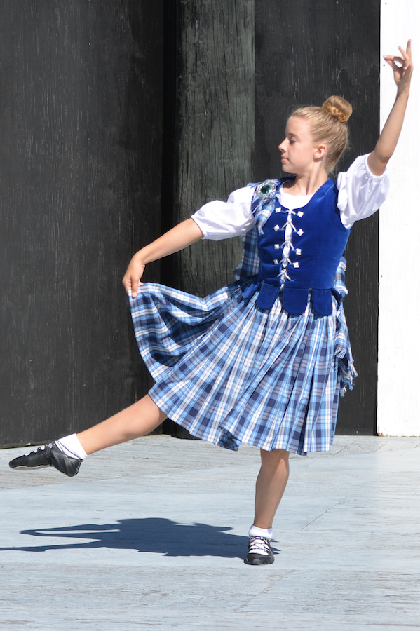 Madeleine LeVert highland dancing