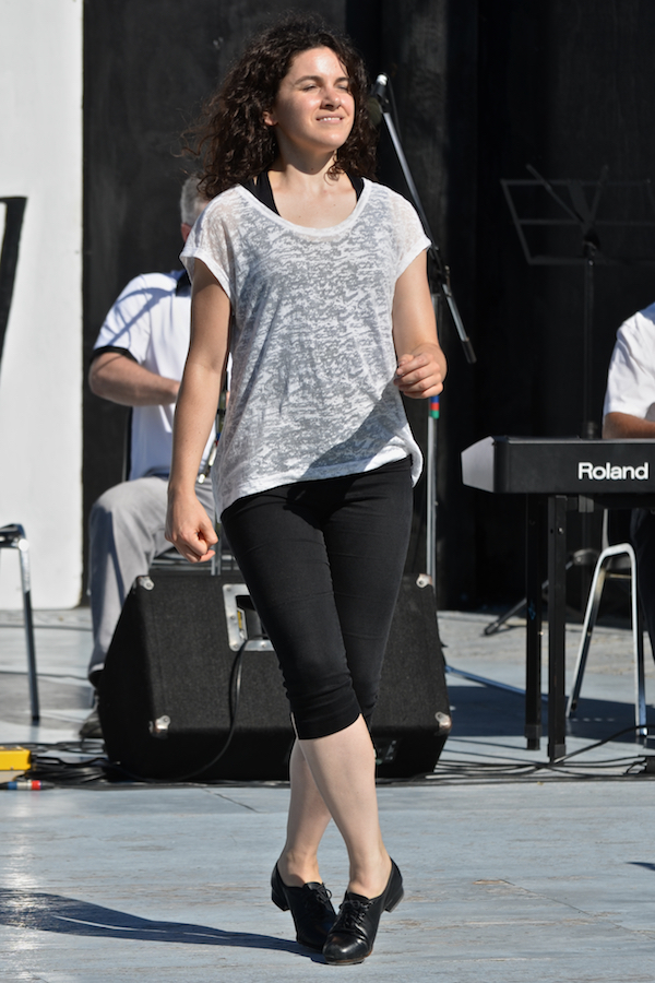 Lisa MacNeil step-dancing