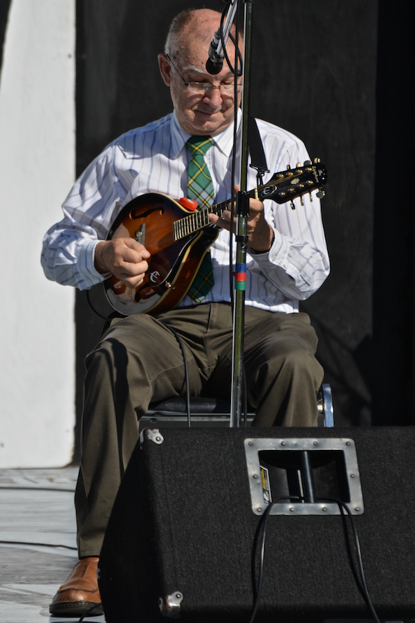 Marcellin Chiasson on mandolin