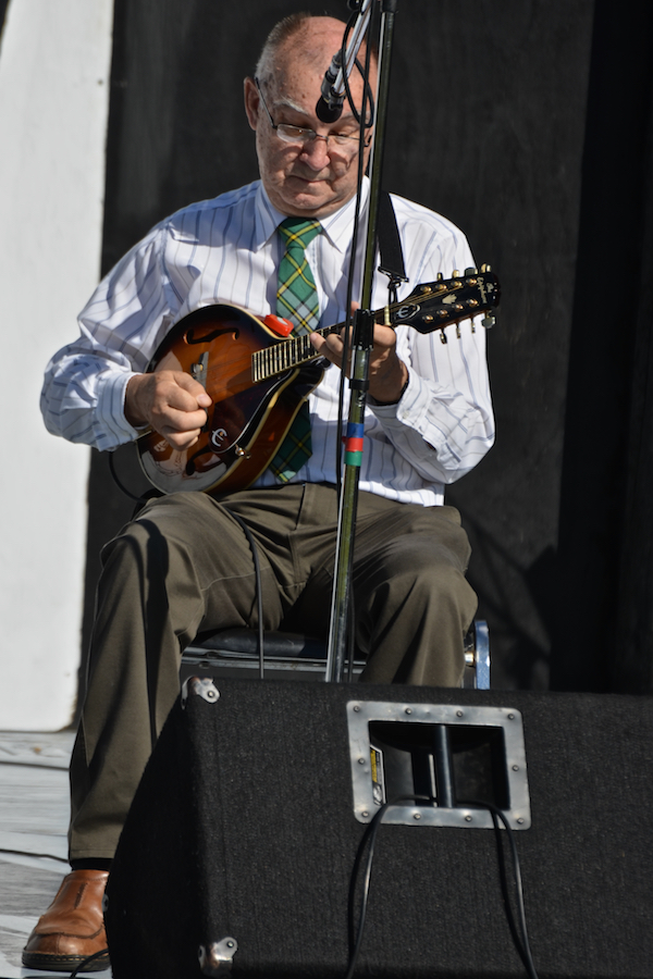 Marcellin Chiasson on mandolin