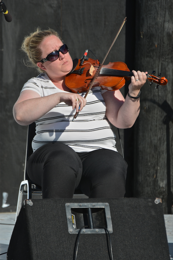 Dara Smith-MacDonald on fiddle