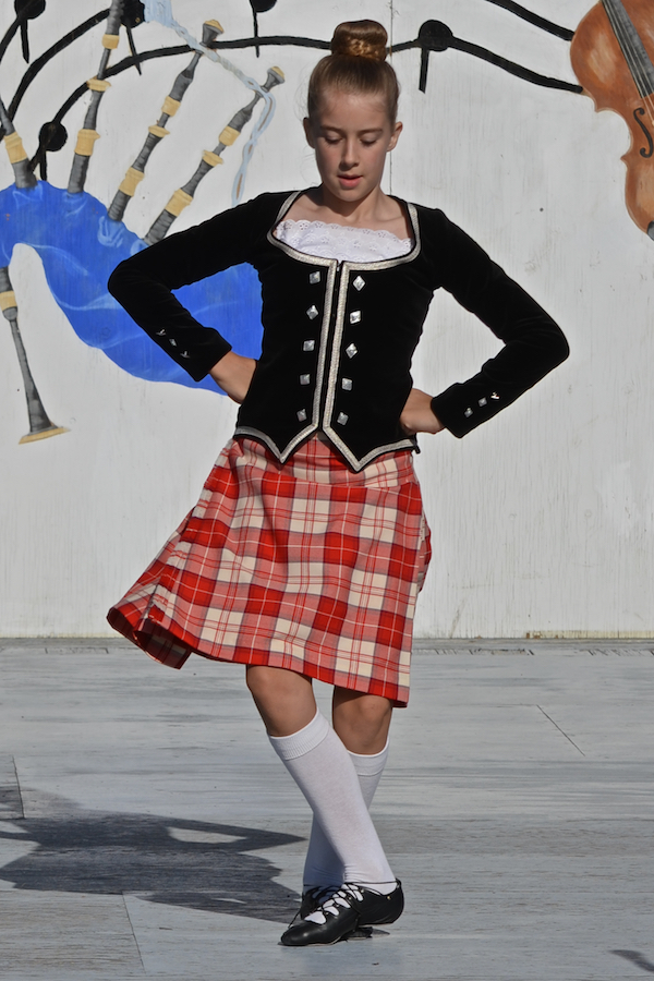 Madeleine LeVert highland dancing