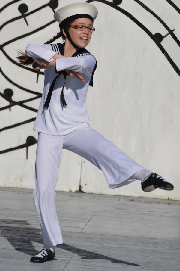 Drea Shepherd dancing The Sailor’s Hornpipe