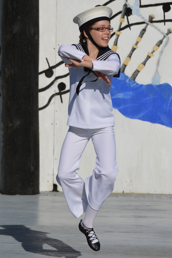 Drea Shepherd dancing The Sailor’s Hornpipe