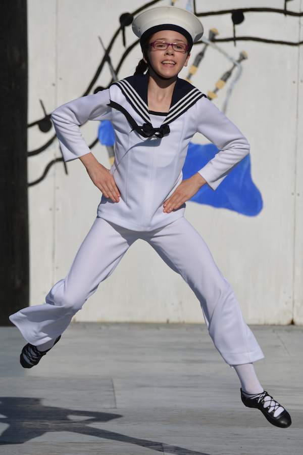 Drea Shepherd dancing The Sailor’s Hornpipe