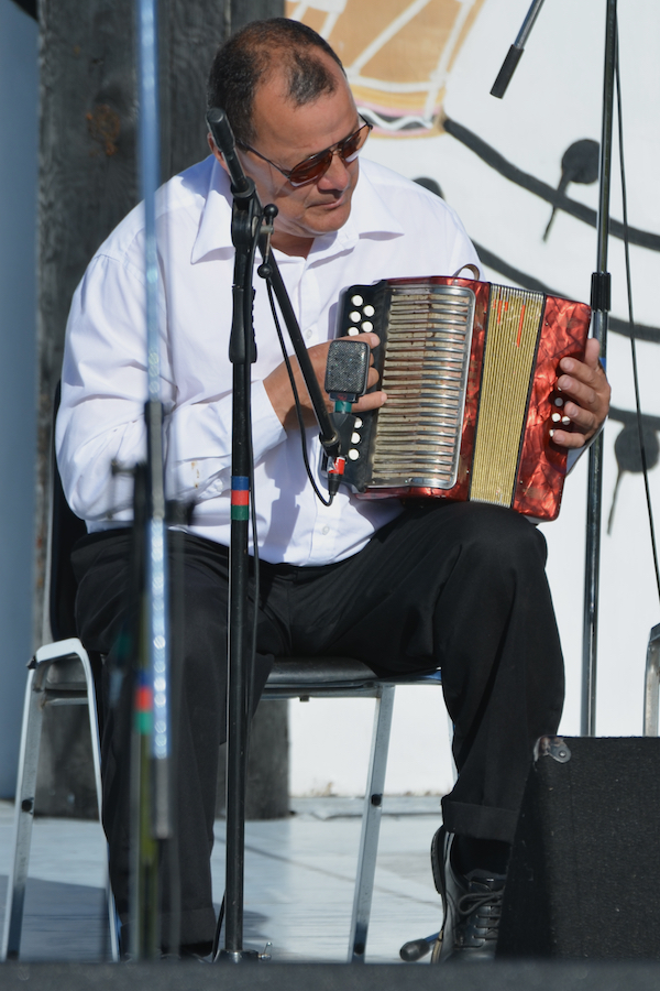 Wilfred Prosper, Jr on accordion
