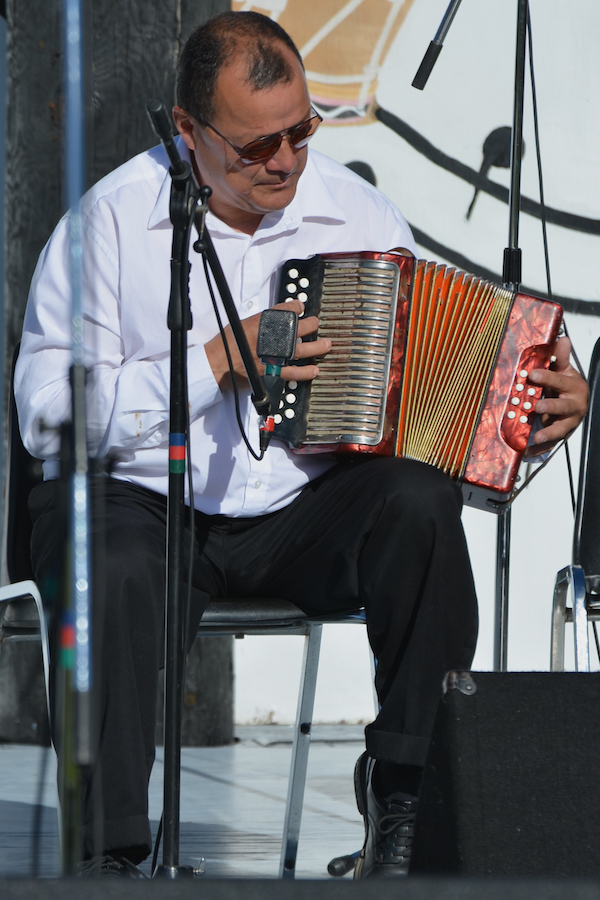 Wilfred Prosper, Jr on accordion