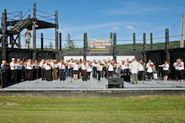 Cape Breton Fiddlers’ Association Third Group Number, directed by Eddie Rogers and accompanied by Janet Cameron on keyboard