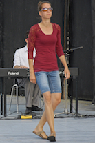 Tracey Bailey step-dancing