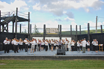 Cape Breton Fiddlers’ Association Fourth Group Number, directed by Eddie Rogers and accompanied by Lawrence Cameron on keyboard