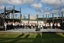 Cape Breton Fiddlers’ Association Fourth Group Number, directed by Eddie Rogers and accompanied by Lawrence Cameron on keyboard