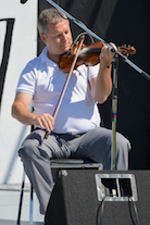 Rodney MacDonald on fiddle