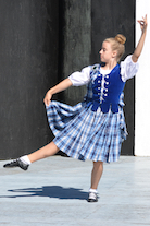 Madeleine LeVert highland dancing