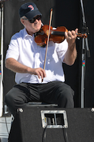 Bernard MacDonnell on fiddle