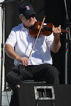 Bernard MacDonnell on fiddle
