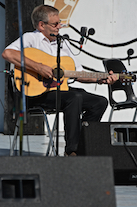 Gaston Aucoin on guitar
