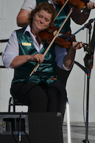 Marlene Gallant on fiddle
