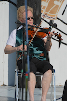 Lorraine Lynch on fiddle