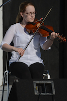 Mckayla MacNeil on fiddle
