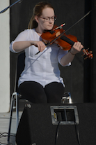 Mckayla MacNeil on fiddle