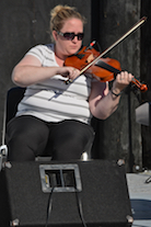 Dara Smith-MacDonald on fiddle
