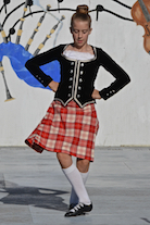 Madeleine LeVert highland dancing